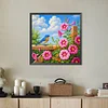 Diamond Painting-5D Full Round Drill Flowers & Bird