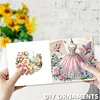 6Pcs Diamond Painting Sewing Greeting Card with Envelopes for Beginner Adult Holiday Gifts