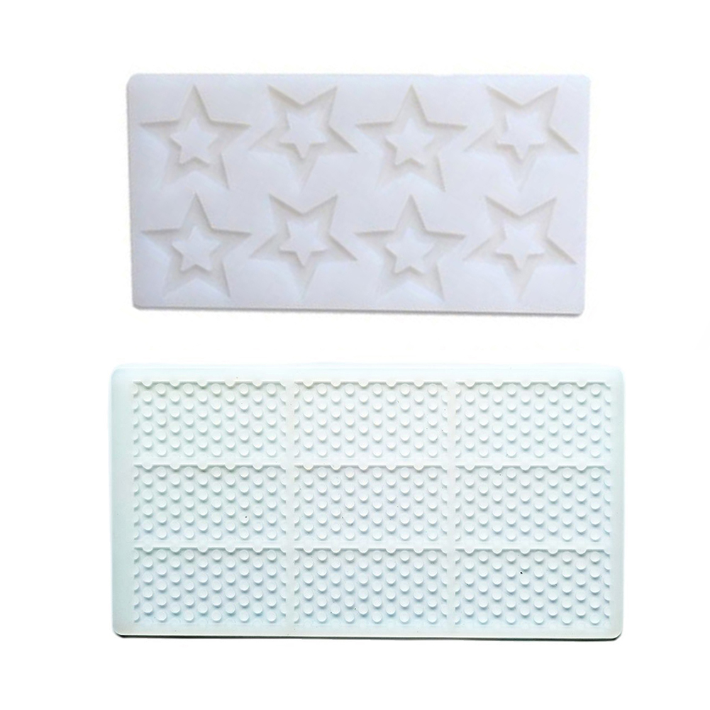 

DIY Crystal Epoxy Resin Mold Hollow Star Honeycomb Cupcake Silicone Mould, 501 Original