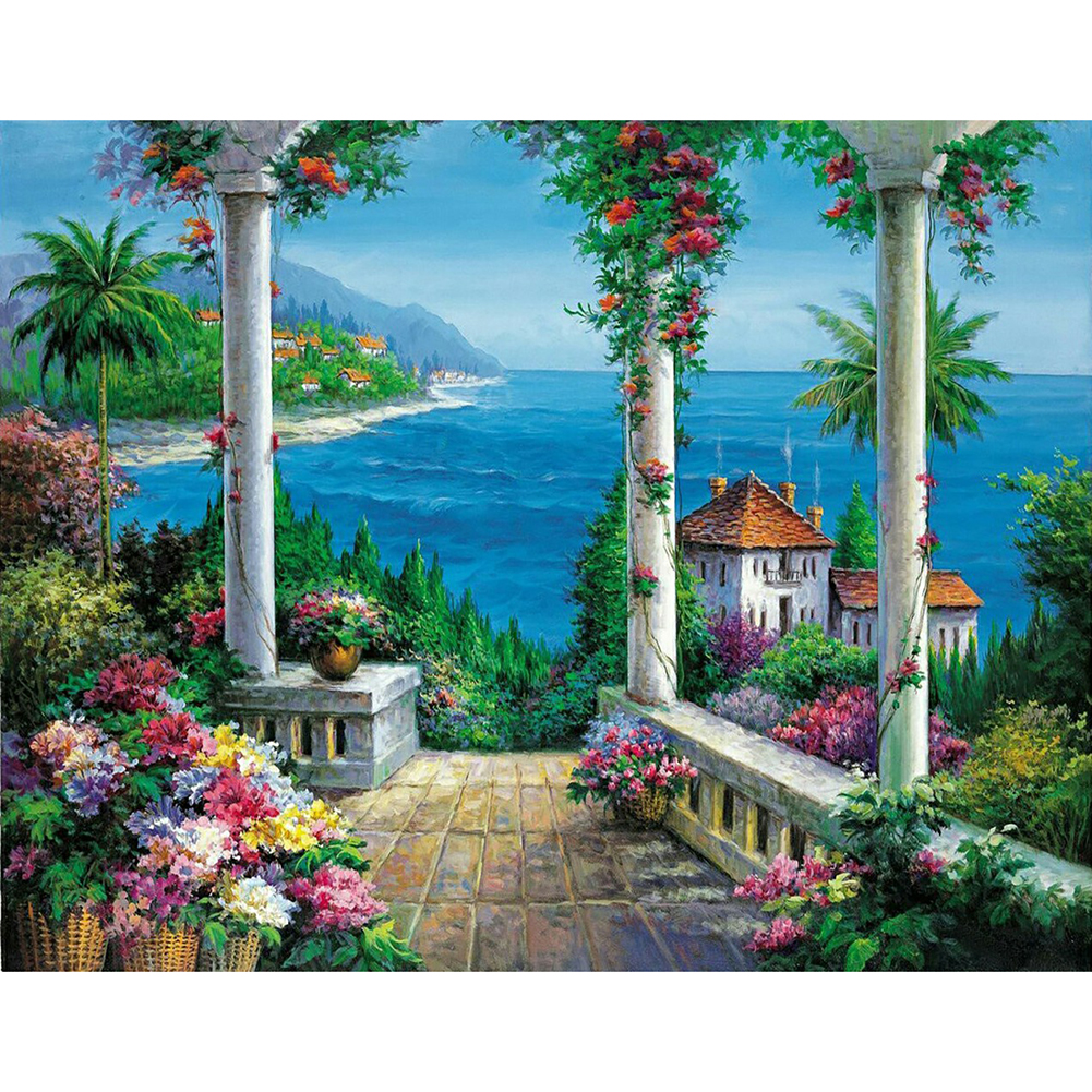 

Street View - Round Drill Diamond Painting - 50*40CM, 501 Original