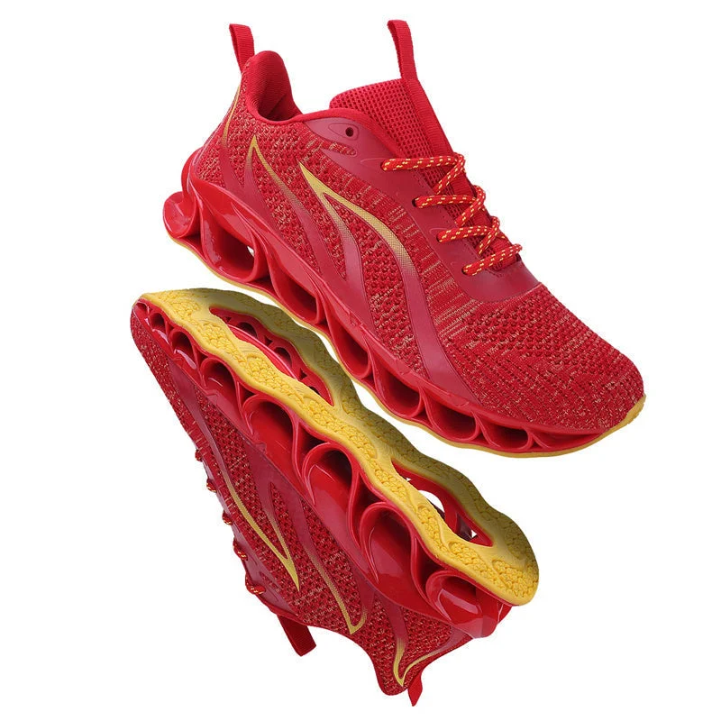 Softsfeel Women's Relieve Foot Pain Perfect Walking Shoes - Red