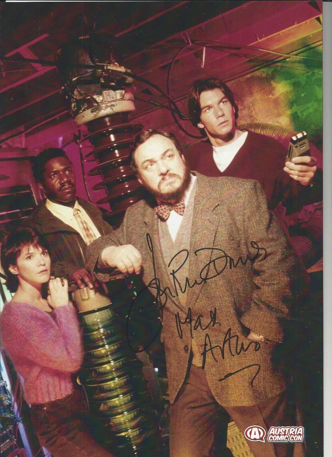 John Rhys-Davies - Sliders signed Photo Poster painting