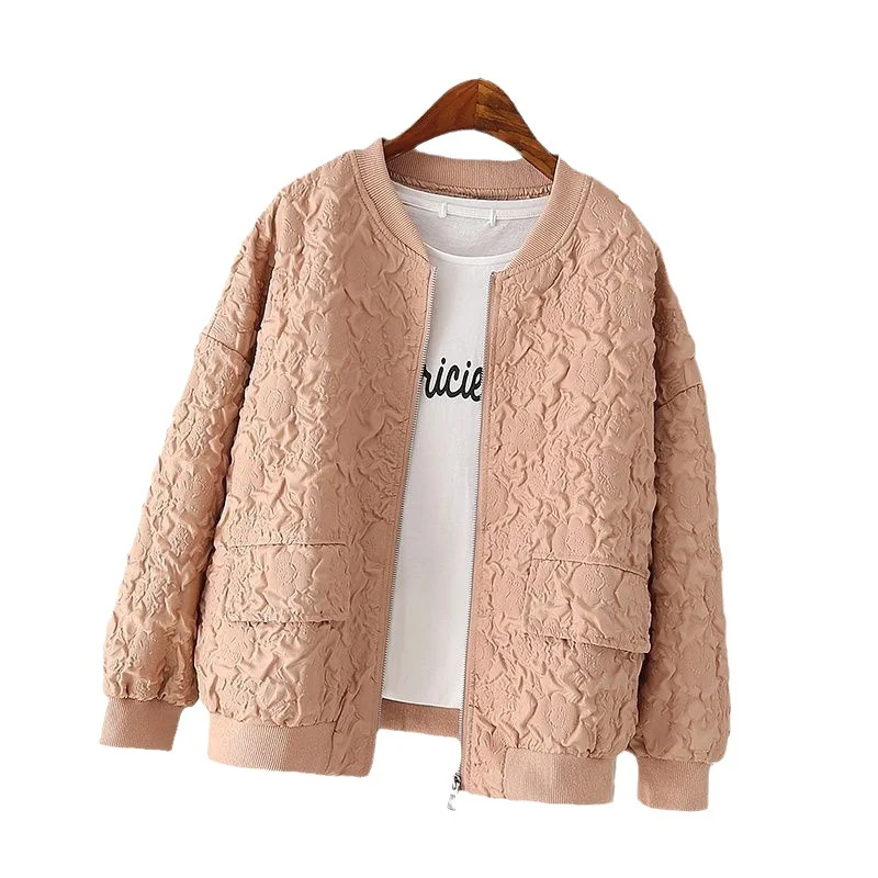 Toloer Toloer Baseball Jacket 2024 New Korean Version Fall Loose Casual Little Jacket Foreign Style Jacket-Outfit Ideas