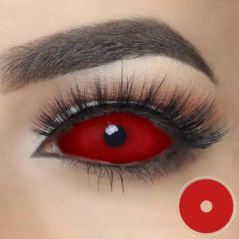 Red Sclera Halloween Lenses