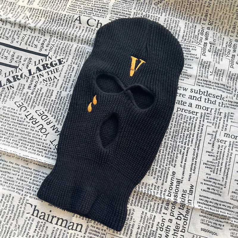  CS Embroidered Knit Hat Headgear
