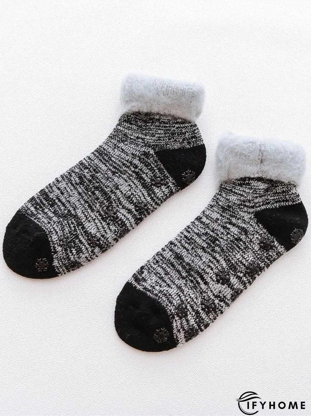 Casual Daily Cotton Plush Socks Floor Socks Autumn Winter Thickening Non-slip Warm Accessories | IFYHOME