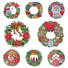 (30*30cm)Diamond Painting Crystal Christmas Wreath