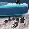 Air Valve Conversion Head with Air Valve Nozzles for Inflatables (4-in-1 Set)