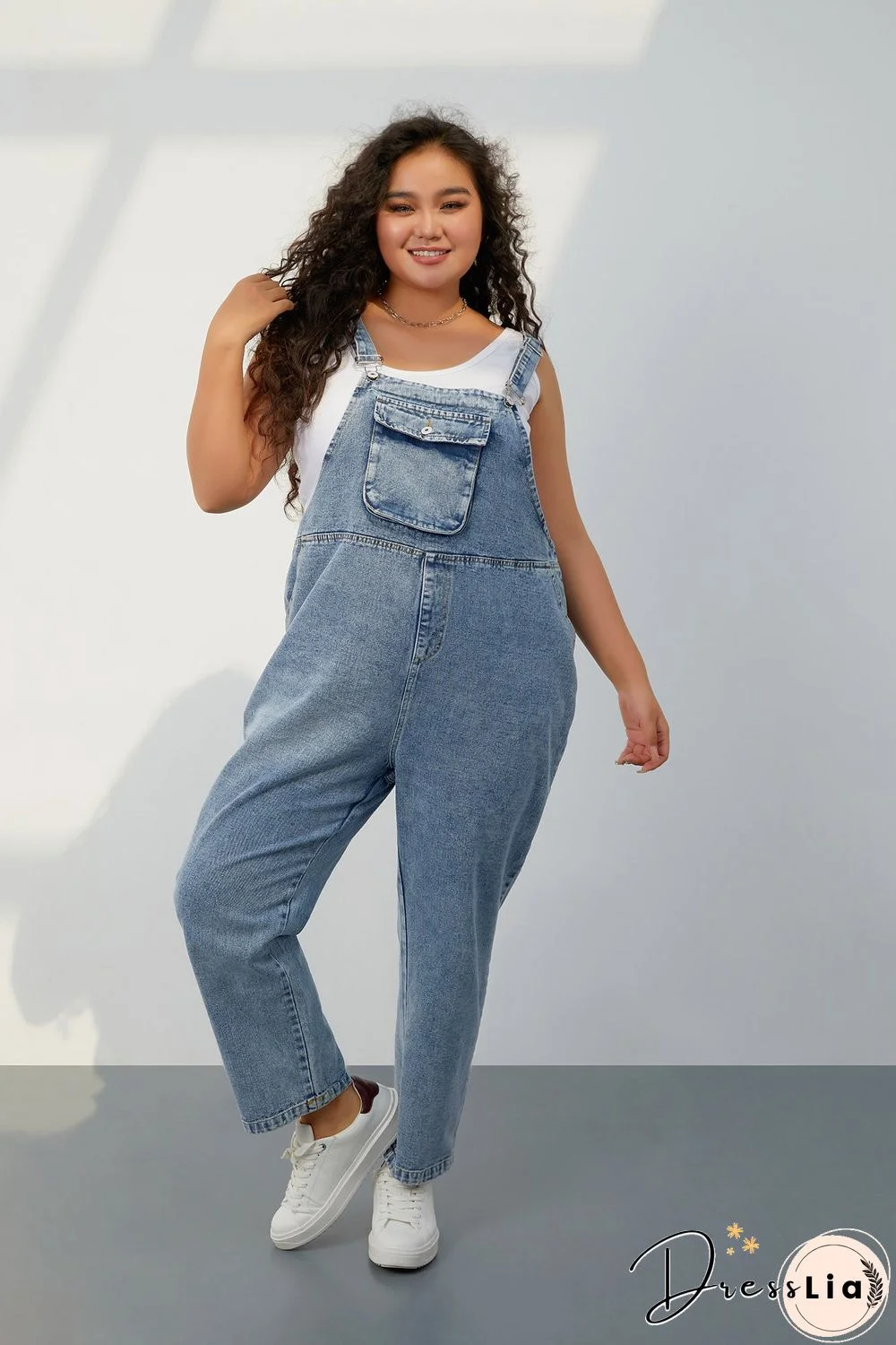 Blue Denim Dungarees P10253