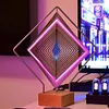 Magic Light And Shadow Mechanical Square Wave Ornaments Decorative Table