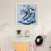 Blue And White Porcelain-Boots-11CT Stamped Cross Stitch 40*40cm/15.75*15.75in