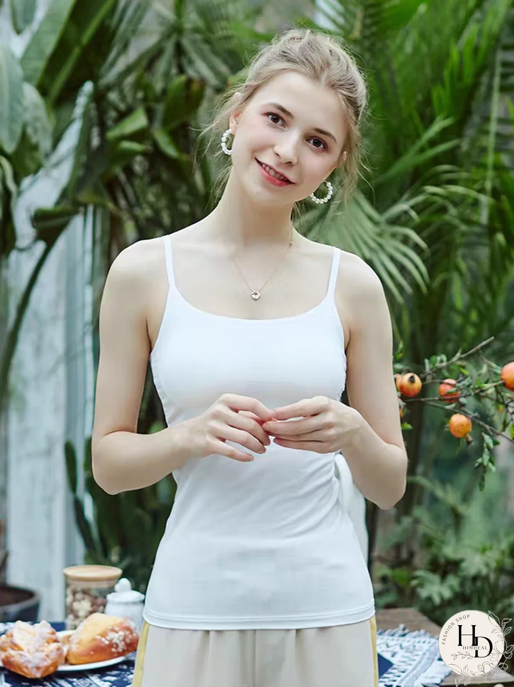 Basic Tight Elastic Running Pure Cotton Spaghetti Strap White Black Camisole Beach Sun Top Tank Tops Sexy Undershirt Wholesale