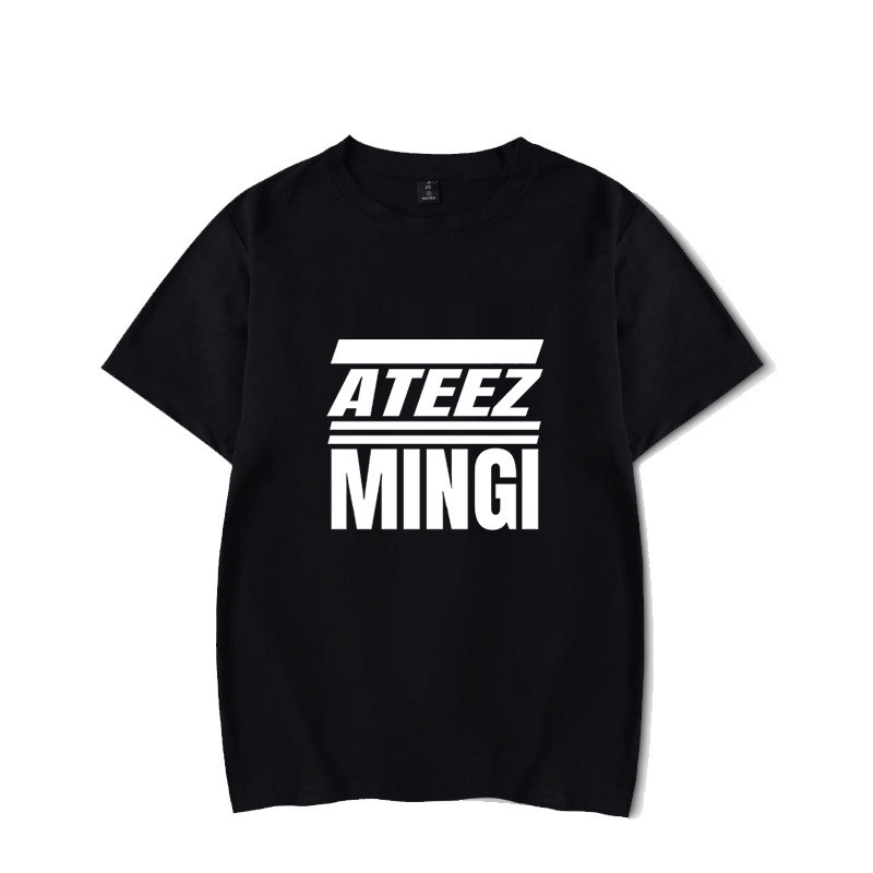 ATEEZ Member Name Print T-shirt