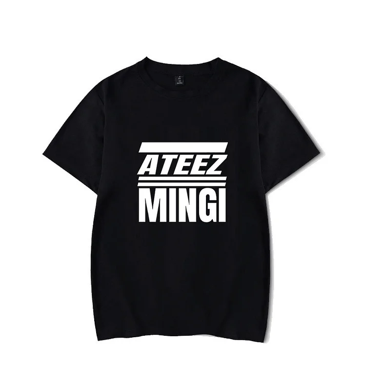 ATEEZ Member Name Print T-shirt officialateezshop