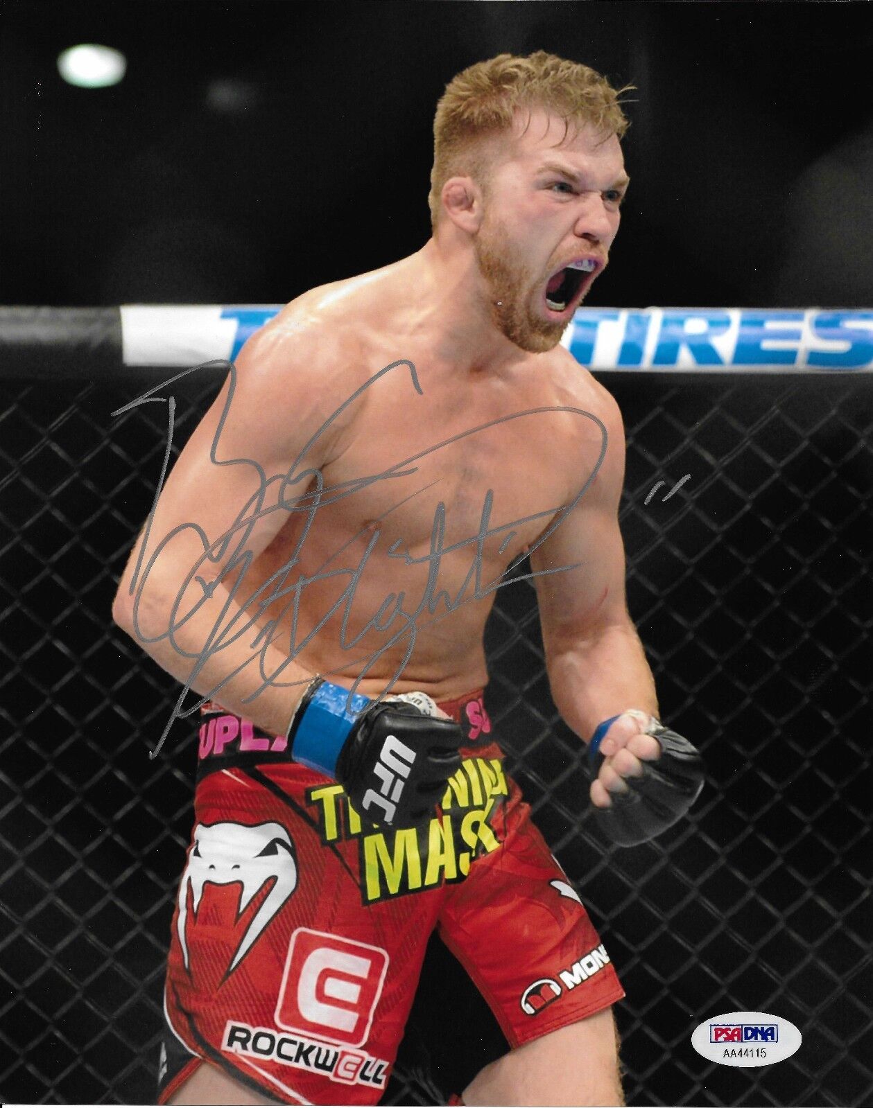 Bryan Caraway Signed UFC 8x10 Photo Poster painting PSA/DNA COA Picture Autograph Fight Night 42