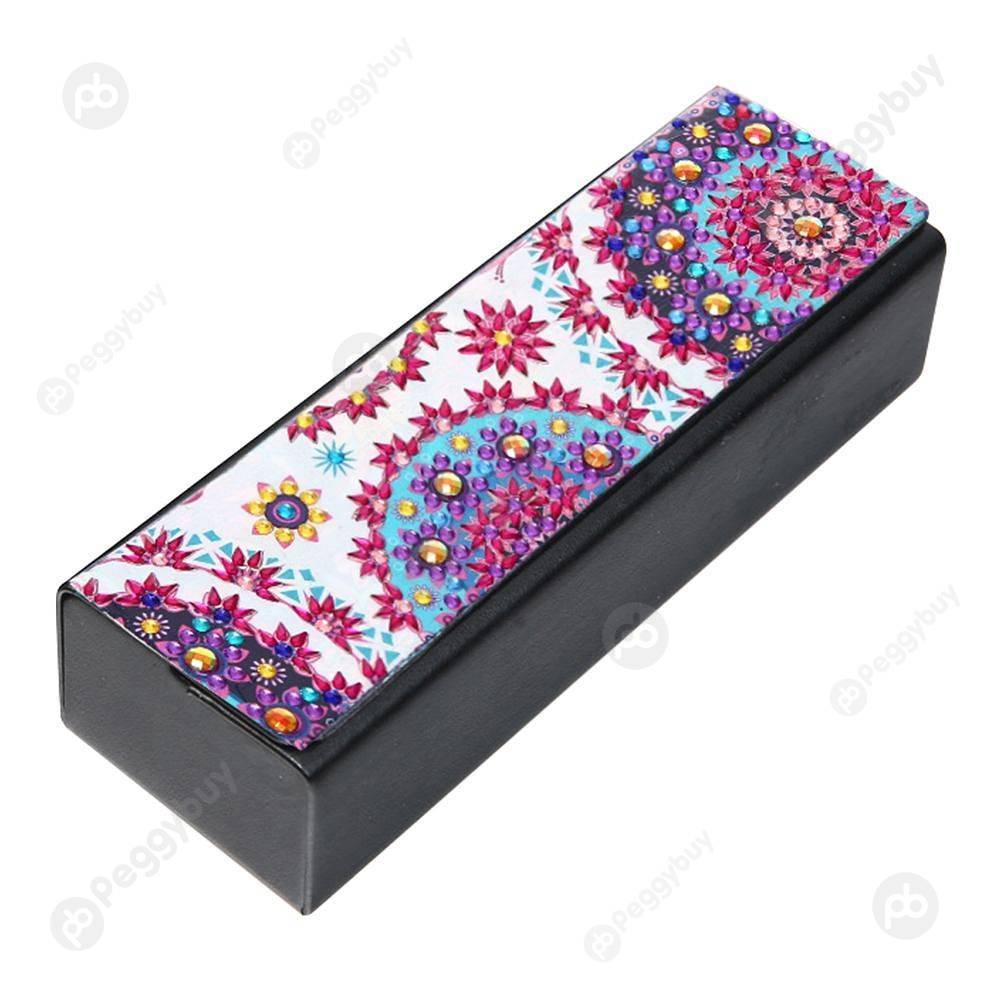 

Spceial Pattern-DIY Creative Diamond Glasses Storage Box, 501 Original