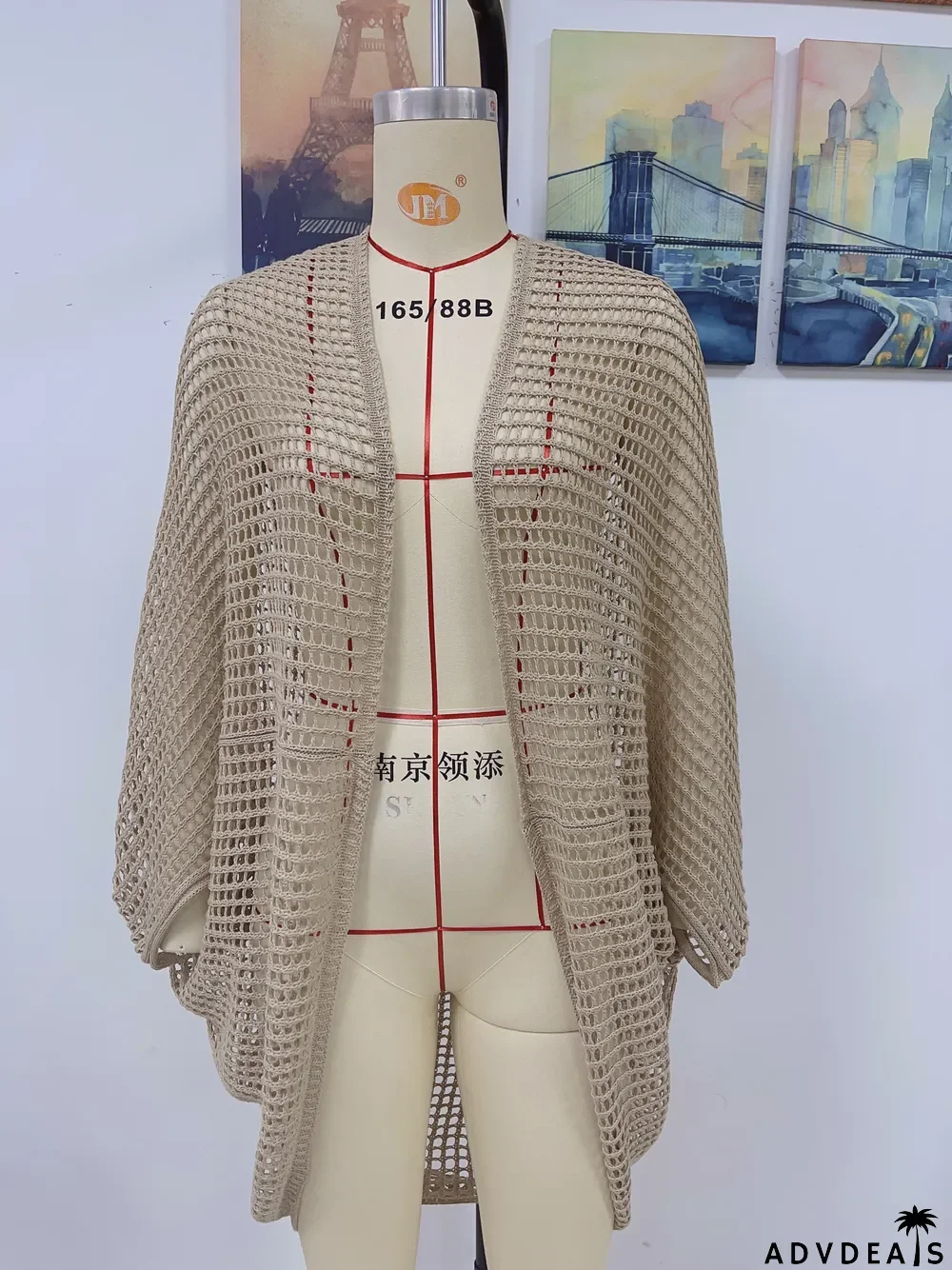 Women Knitting Blouse Beach Holidays Knitting Blouse