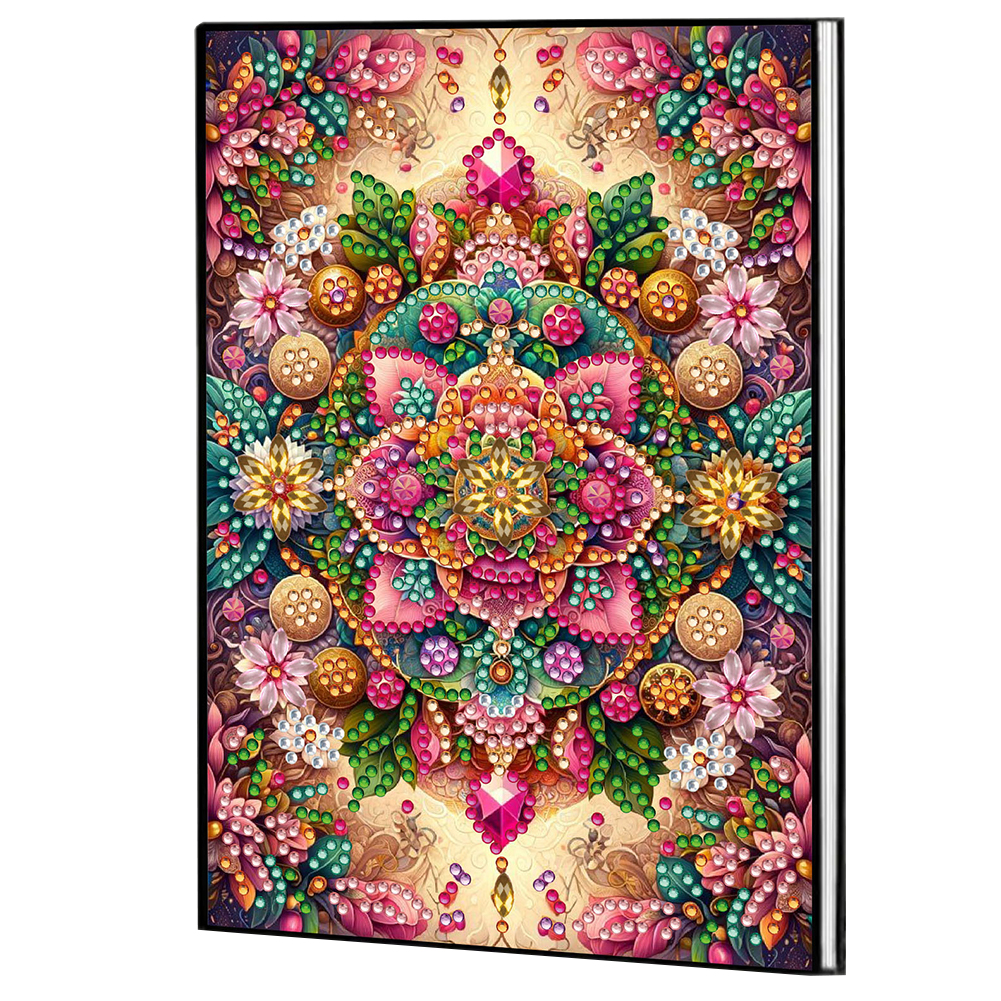 Special Shaped Flower Diamond Painting Journal Notebook Diary Book for Adults