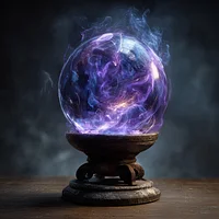 Crystal Ball Divination - Diamond Painting