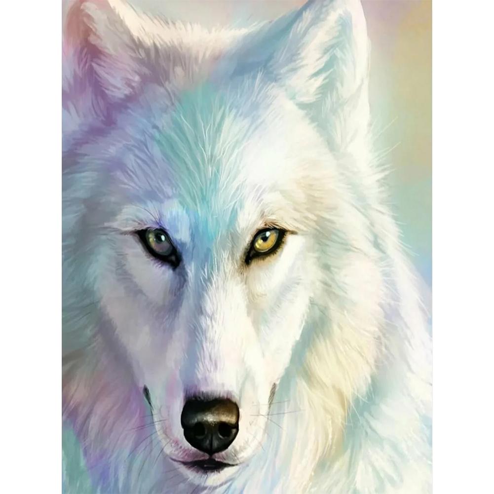 

Wolf-Round Drill Diamond Painting-30*40CM, 501 Original