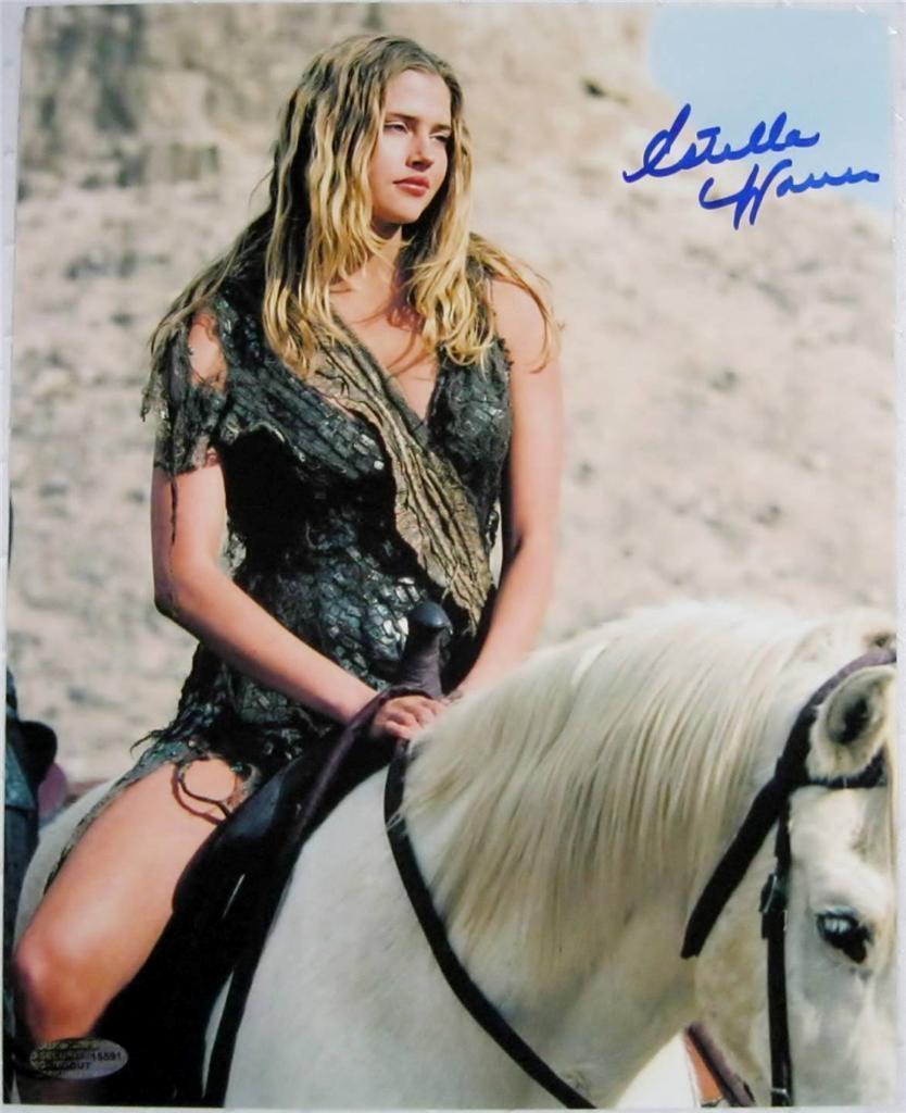 Estella Warren Signed 8x10 Photo Poster painting PSA Victoria Secret Model Beauty & The Beast I