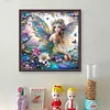 Butterfly Fairy - 14CT Stamped Cross Stitch - 40*40cm