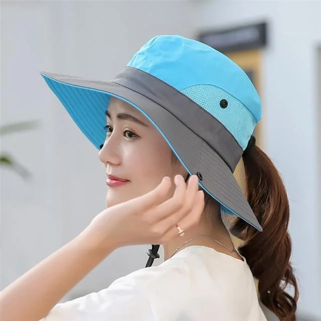 Outdoors Tribe Hat Women UV Protection Foldable Sun Hat