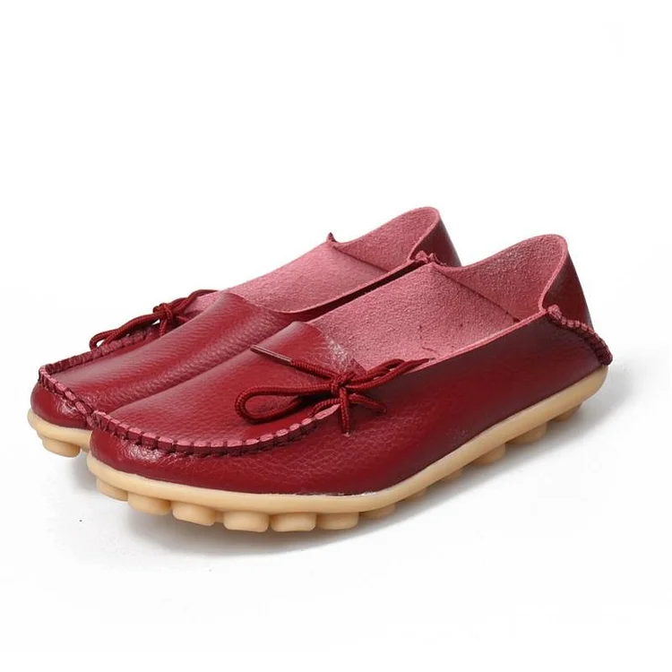 Women's Leather Loafers Moccasins | 168DEAL