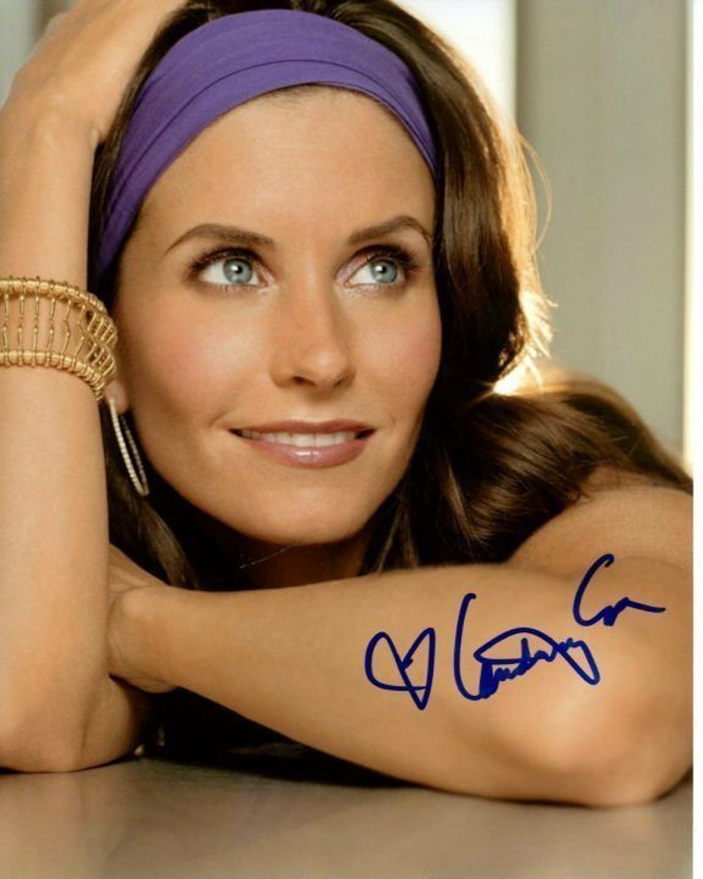 Courteney cox signed autographed Photo Poster painting