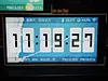 3.7-inch music spectrum desktop weather clock