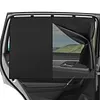 Double-Layer Car Sunshade Magnetic Heat-Insulating Side Screen Summer Interior Rear Seat Protection