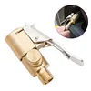 Car Tire Air Chuck Brass Inflator Pump Valve Clip Clamp Connector Adapter Nozzle