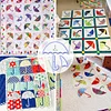 Dancing Umbrella Quilt Template Set-With Instructions