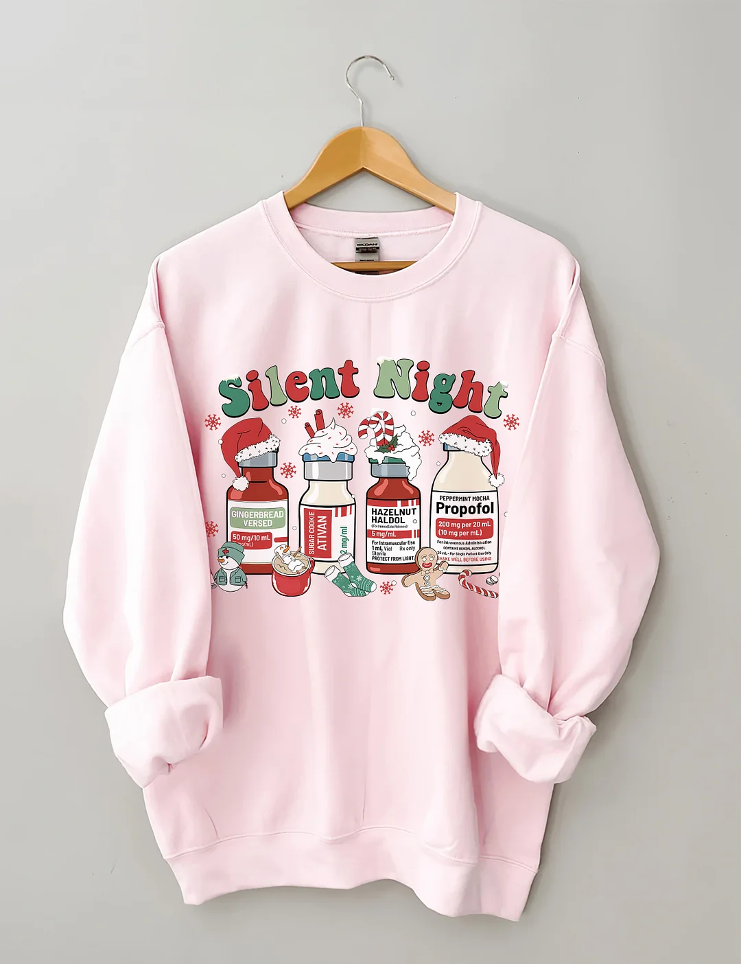Silent Night Christmas Sweatshirt