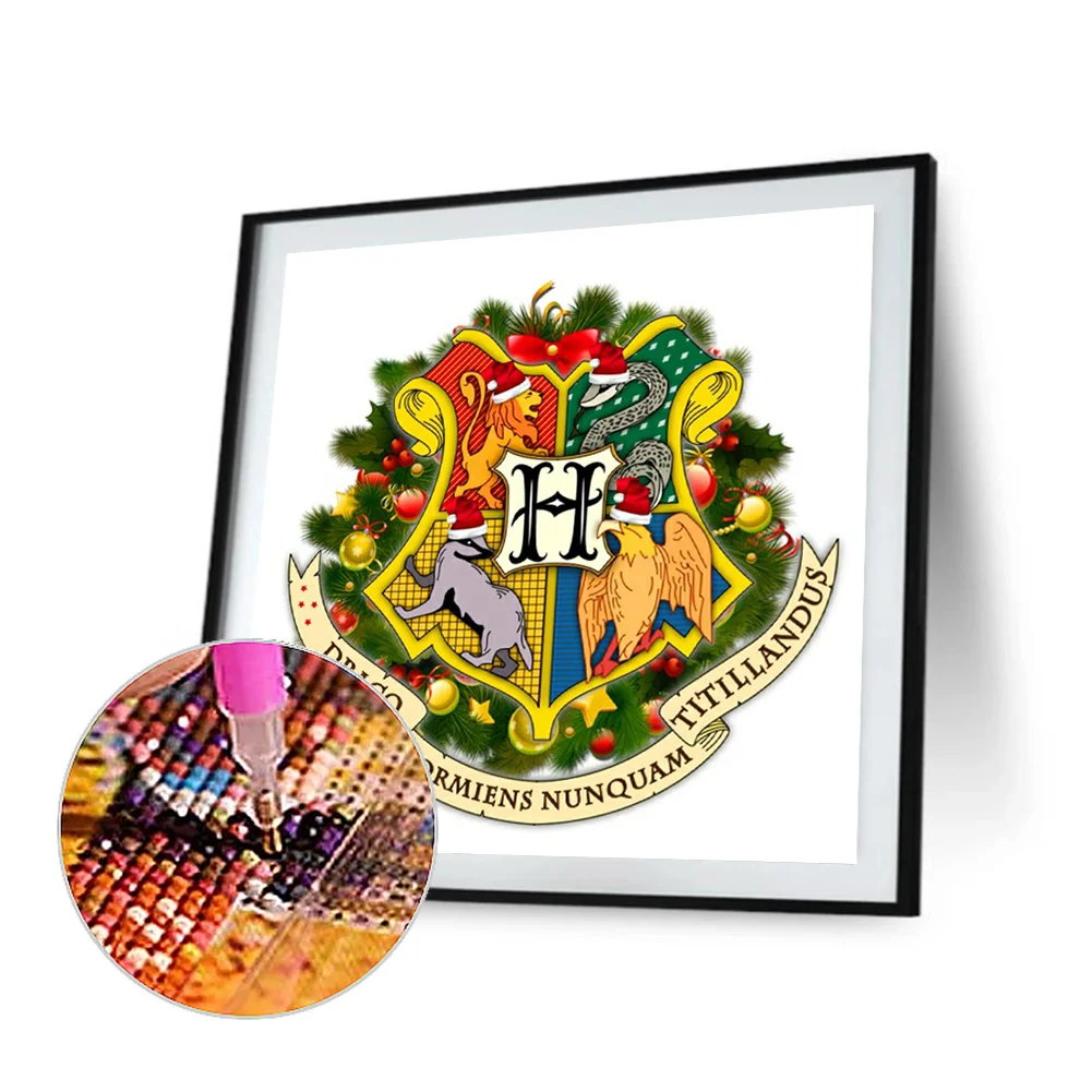 Harry Potter Crest Painting Paint by Numbers