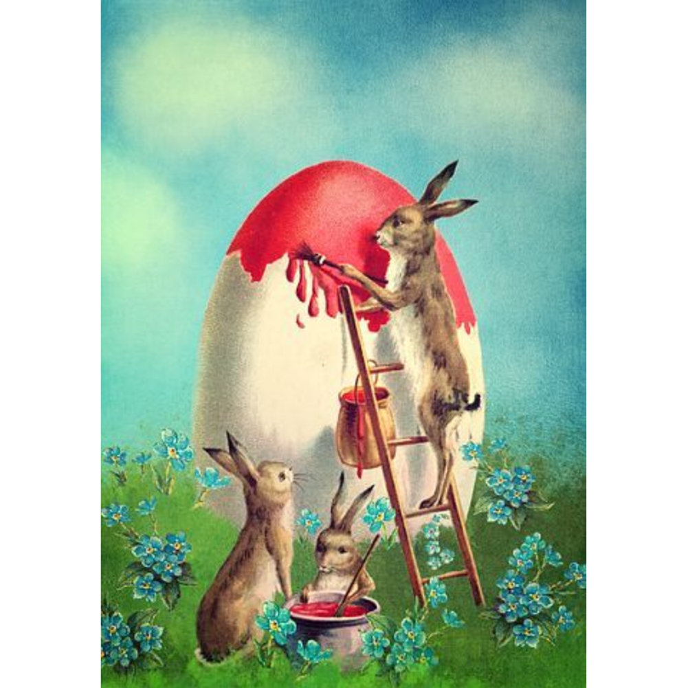 

Easter Eggs - Round Drill Diamond Painting - 30*45CM, 501 Original