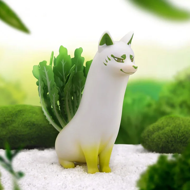 Vegetable Elf White Radish Fox