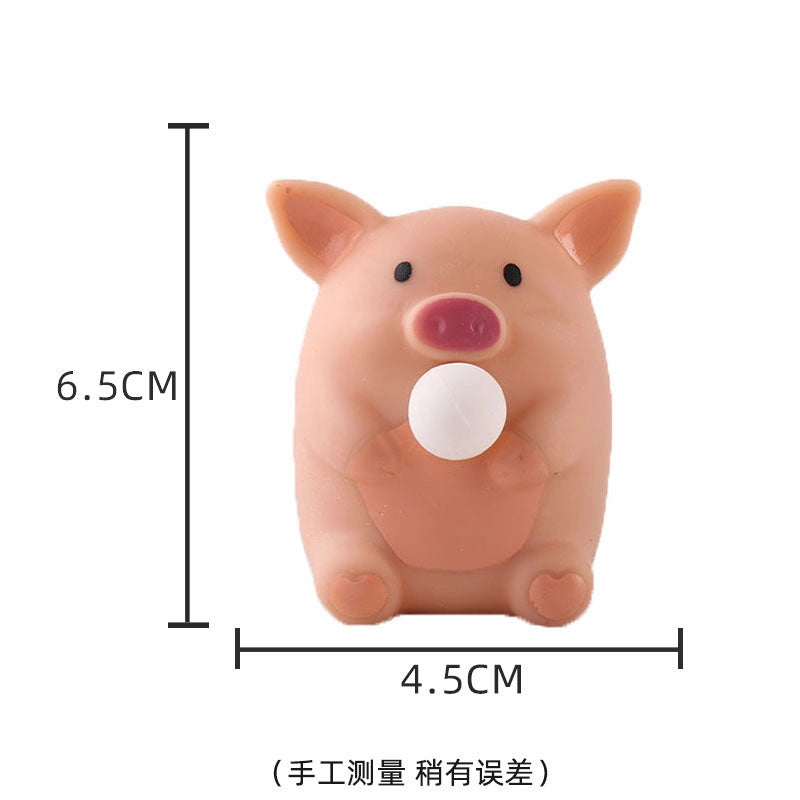 Squishy Toy Christmas Animal Santa Claus Snowman PVC TPR Toys