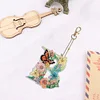 1Pc DIY Diamond Painting Lettter Keychain