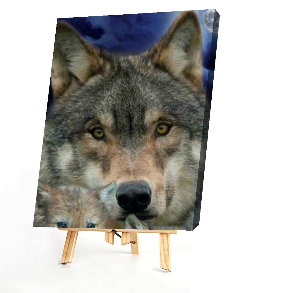 Wolf  - Painting By Numbers - 40*50CM gbfke