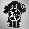 Men's Vintage Skull Print Casual Top by Inlyline