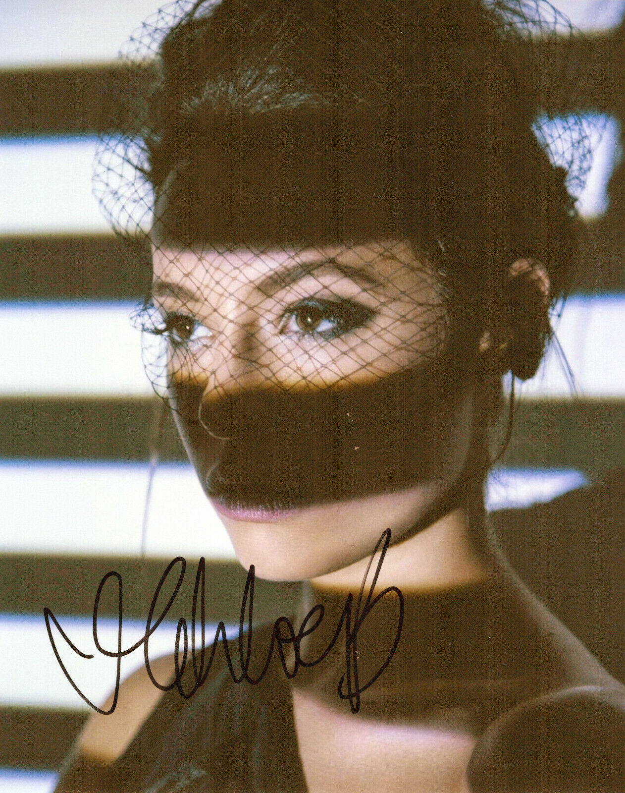 Chloe Bridges glamour shot autographed Photo Poster painting signed 8x10 #10