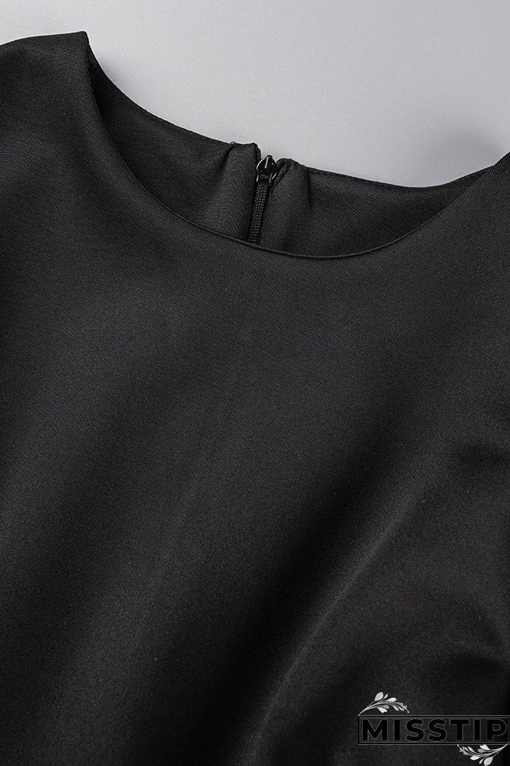 Blue Casual Solid Patchwork O Neck A Line Dresses