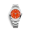 Rolex 124300 Oyster-Perpetual Coral Red - New