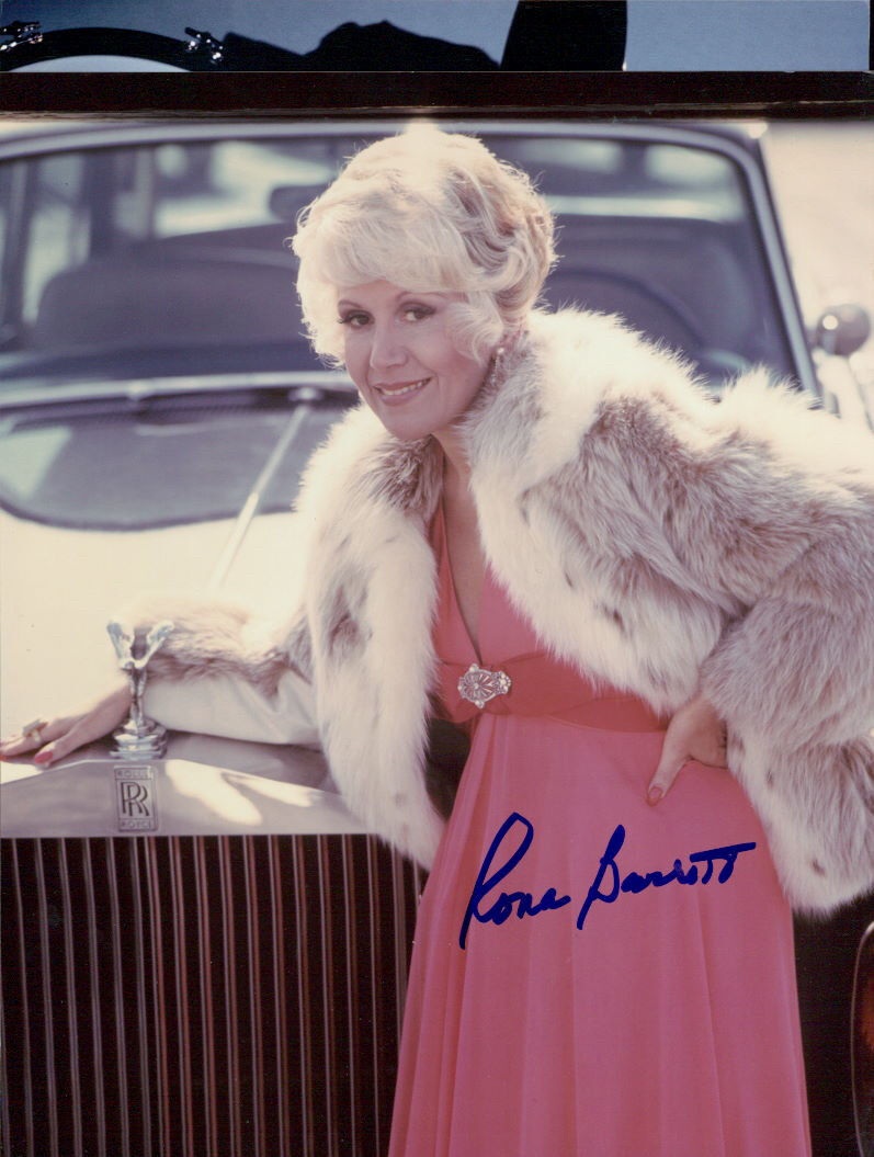 Rona Barrett signed authentic 8x10 Photo Poster painting COA