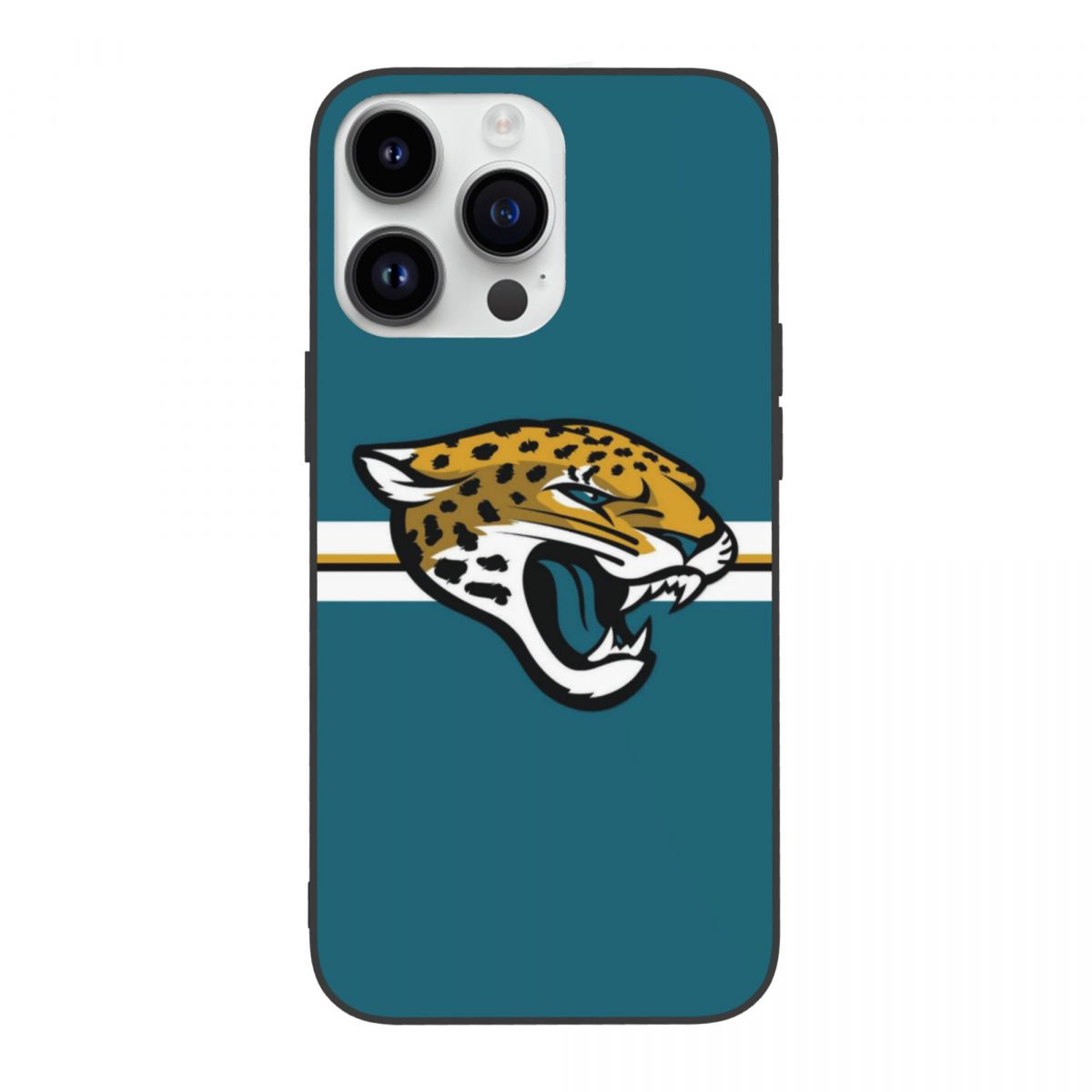 Jacksonville Jaguars Stripes iPhone 14 Thin Case