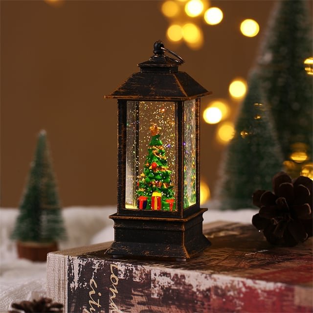 🎅Early Christmas Sale-49% OFF🎁Snow Globe Christmas Lantern Decorations(BUY 3 GET FREE SHIPPING)