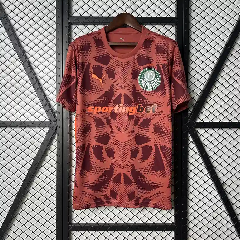 25/26 Palmeiras Goalkeeper Red Soccer Jersey