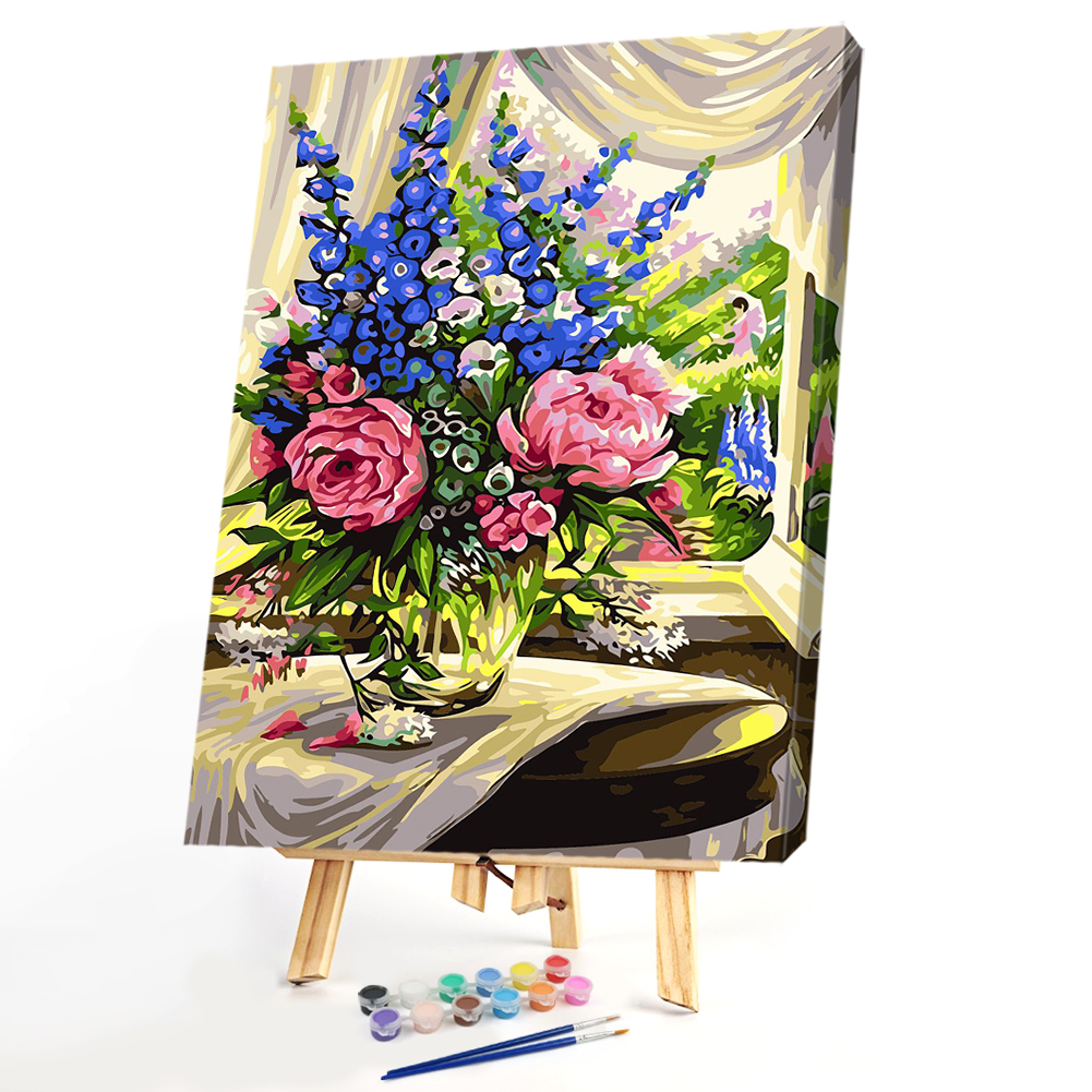 

40*50CM Paint By Numbers-Flower Bouquet, 501 Original
