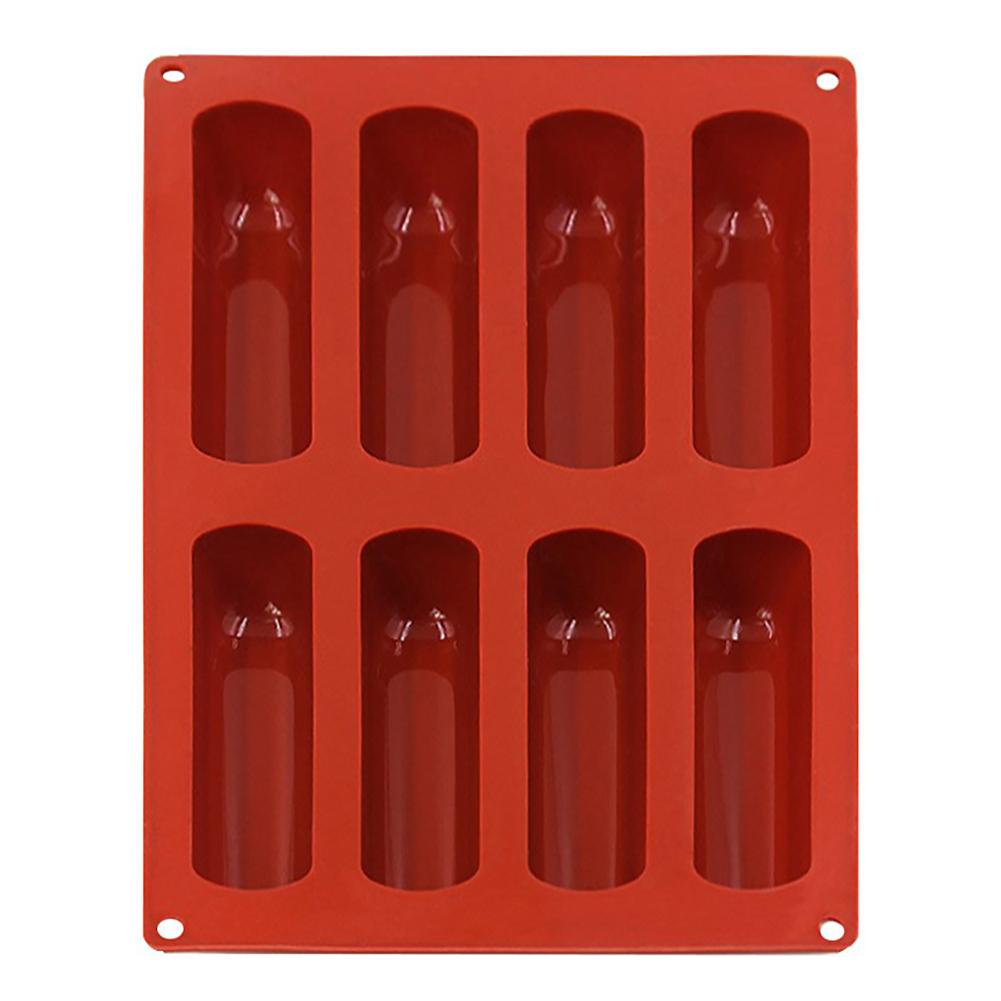 

Long Strip Finger Biscuit Silicone Mold 8 Holes Oven Cake Mould Bakeware, 501 Original